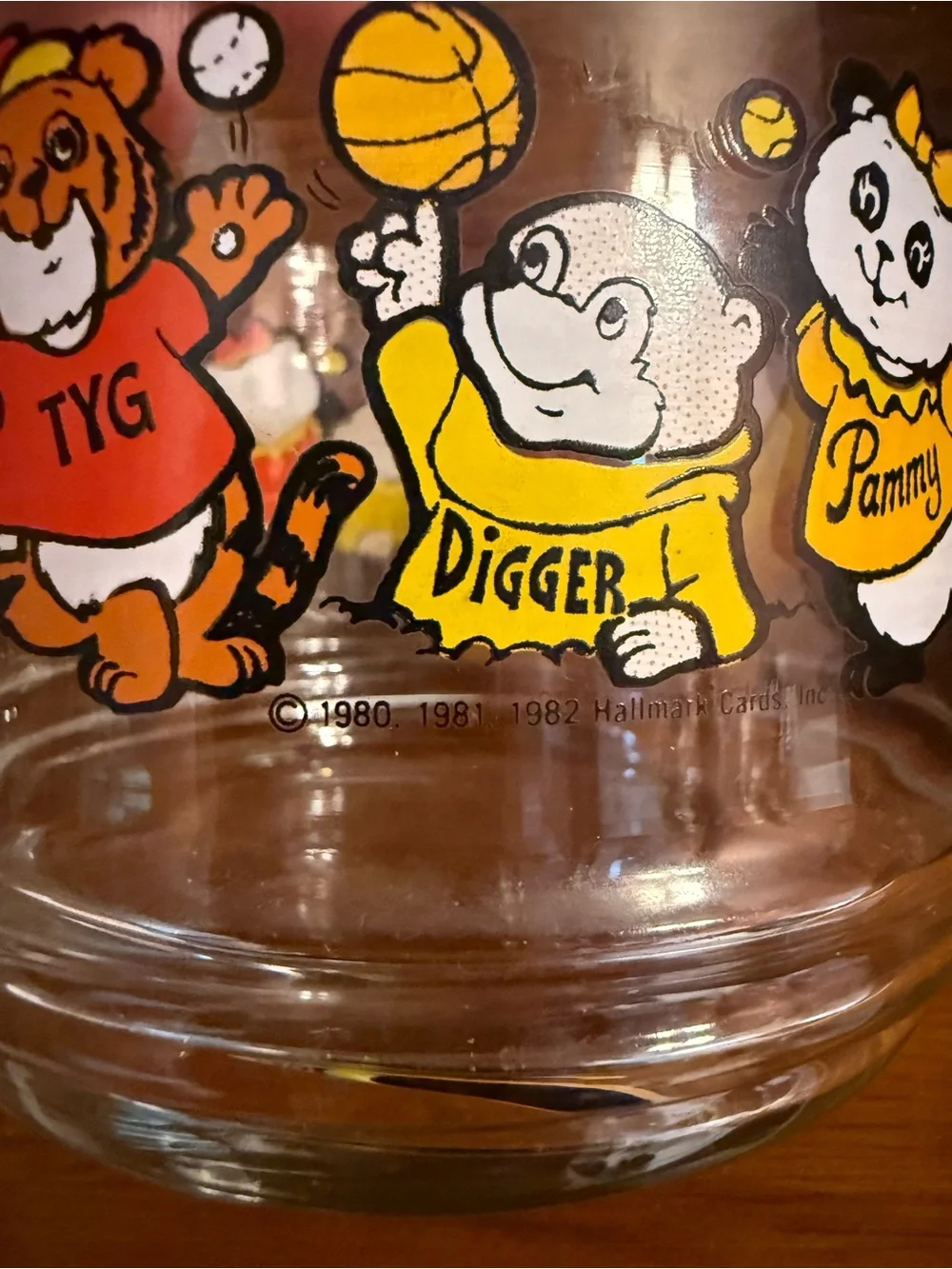 Shirt Tales Clear Glass Candy Dish